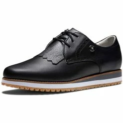 FootJoy Women's Sport Retro Golf Shoes Black/Black -Shoes Popular Store footjoy womens sport retro golf shoes black toe itempicture