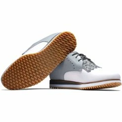 FootJoy Women's Sport Retro Golf Shoes White/Light Grey -Shoes Popular Store footjoy womens sport retro golf shoes white light grey beauty itempicture
