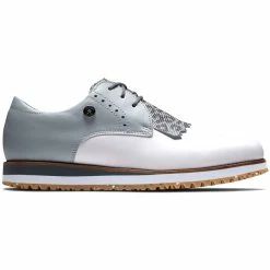 FootJoy Women's Sport Retro Golf Shoes White/Light Grey