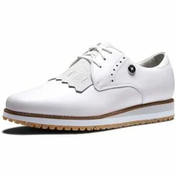 FootJoy Women's Sport Retro Golf Shoes White/White -Shoes Popular Store footjoy womens sport retro golf shoes white white toe itempicture