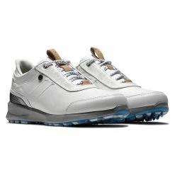 FootJoy Women's Stratos Golf Shoes Off-White -Shoes Popular Store footjoy womens stratos golf shoes off white pair itempicture