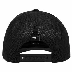 Mizuno Crossed Clubs Mesh Snapback Hat 7 Mizuno Crossed Clubs Mesh Snapback Hat -Shoes Popular Store mizuno crossed clubs mesh snapback hat black back itempicture