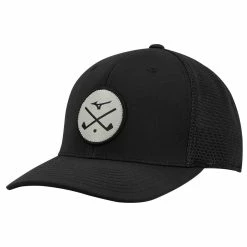 Mizuno Crossed Clubs Mesh Snapback Hat 6 Mizuno Crossed Clubs Mesh Snapback Hat -Shoes Popular Store mizuno crossed clubs mesh snapback hat black itempicture
