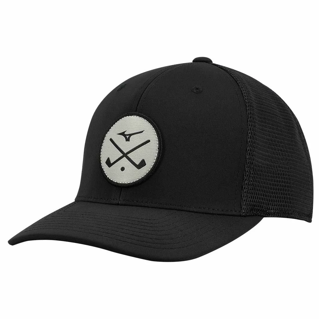 Mizuno Crossed Clubs Mesh Snapback Hat 3 Mizuno Crossed Clubs Mesh Snapback Hat - Image 3