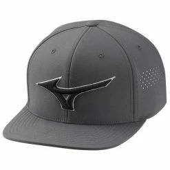 Mizuno Tour Flat Snapback Hat -Shoes Popular Store mizuno tour flat snapback hat charcoal itempicture
