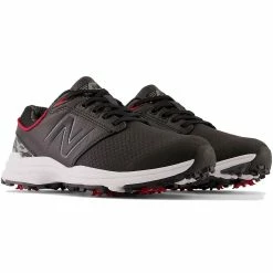 New Balance Brighton Golf Shoes Black/Red -Shoes Popular Store new balance brighton golf shoes black red pair itempicture