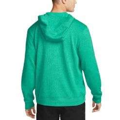 Nike Dri-FIT Golf Hoodie -Shoes Popular Store nike 2022 dri fit golf hoodie neptune green back itempicture