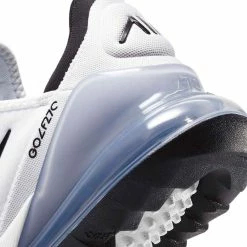 Nike Air Max 270 G Golf Shoes White/Black/Platinum -Shoes Popular Store nike air max 270 g golf shoes white black platinum detail itempicture