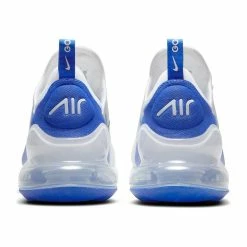 Nike Air Max 270 G Golf Shoes White/Racer Blue -Shoes Popular Store nike air max 270 g golf shoes white racer blue heel itempicture