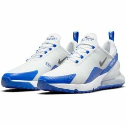Nike Air Max 270 G Golf Shoes White/Racer Blue -Shoes Popular Store nike air max 270 g golf shoes white racer blue pair itempicture