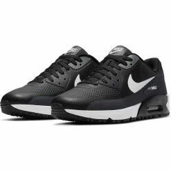 Nike Air Max 90 G Golf Shoes Black/White -Shoes Popular Store nike air max 90 g golf shoes black white pair itempicture