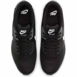 Nike Air Max 90 G Golf Shoes Black/White -Shoes Popular Store nike air max 90 g golf shoes black white tops itempicture