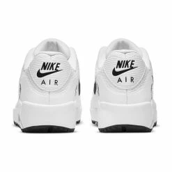 Nike Air Max 90 G Golf Shoes White/Black -Shoes Popular Store nike air max 90 g golf shoes white black heel itempicture