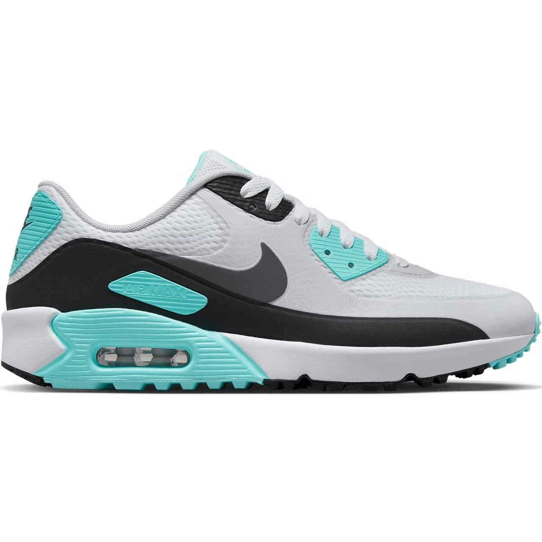 Nike Air Max 90 G Golf Shoes White/Dark Grey/Copa 1 Nike Air Max 90 G Golf Shoes White/Dark Grey/Copa