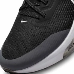 Nike Air Zoom Infinity Tour NEXT% Golf Shoes Black/White/Iron Grey -Shoes Popular Store nike air zoom infinity tour next golf shoes black white iron grey toe detail itempicture