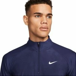 Nike Dri-FIT ADV Tour Pullover 9 Nike Dri-FIT ADV Tour Pullover -Shoes Popular Store nike dri fit adv tour pullover midnight navy white detail itempicture