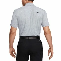 Nike Dri-FIT Tour Heather Polo -Shoes Popular Store nike dri fit tour heather polo midnight navy back itempicture