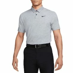 Nike Dri-FIT Tour Heather Polo -Shoes Popular Store nike dri fit tour heather polo midnight navy itempicture