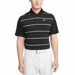 Nike Dri-FIT TW Striped Polo -Shoes Popular Store nike dri fit tw striped polo black anthracite itempicture