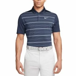 Nike Dri-FIT TW Striped Polo -Shoes Popular Store nike dri fit tw striped polo midnight navy itempicture