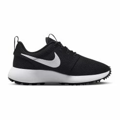 Nike Juniors Roshe 2 G Golf Shoes Black/White -Shoes Popular Store nike juniors roshe 2 g golf shoes black white dz6895 010 spine itempicture
