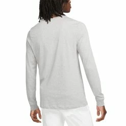 Nike Long Sleeve Golf Tee -Shoes Popular Store nike long sleeve golf tee dark grey heather back itempicture
