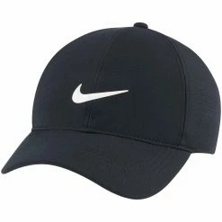Nike 2022 Women's Dri-FIT ADV AeroBill Heritage86 Hat -Shoes Popular Store nike womens dri fit adv aerobill heritage86 hat black front itempicture