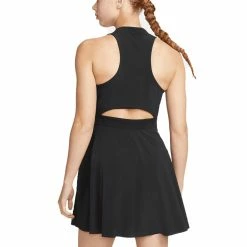 Nike Women's Dri-FIT Advantage Club Sleeveless Dress -Shoes Popular Store nike womens dri fit advantage club sleeveless dress black back itempicture