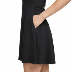 Nike Women's Dri-FIT Advantage Club Sleeveless Dress -Shoes Popular Store nike womens dri fit advantage club sleeveless dress black detail2 itempicture