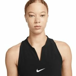 Nike Women's Dri-FIT Advantage Club Sleeveless Dress -Shoes Popular Store nike womens dri fit advantage club sleeveless dress black detail3 itempicture