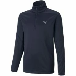Puma Boys Quarter Zip Pullover