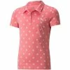 Puma Girls MATTR Hibiscus Polo