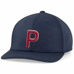 Puma P Snapback Hat 17 Puma P Snapback Hat -Shoes Popular Store puma 2022 p snapback hat navy blazer ski patrol itempicture