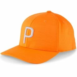Puma P Snapback Hat -Shoes Popular Store puma 2023 p snapback hat rickie orange cool mid grey itempicture