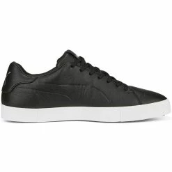 Puma Fusion Classic Golf Shoes Black -Shoes Popular Store puma fusion classic golf shoes black 376982 02 profile2 itempicture