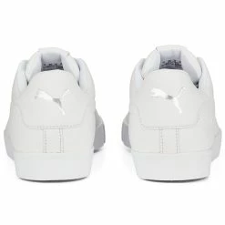 Puma Fusion Classic Golf Shoes White 10 Puma Fusion Classic Golf Shoes White -Shoes Popular Store puma fusion classic golf shoes white 376982 01 heel itempicture