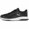 Puma Fusion Grip Golf Shoes Black/Silver/Quiet Shade