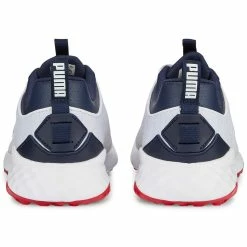 Puma Fusion Pro Golf Shoes White/Navy/For All Time Red -Shoes Popular Store puma fusion pro golf shoes white navy for all time red 377041 06 heel itempicture