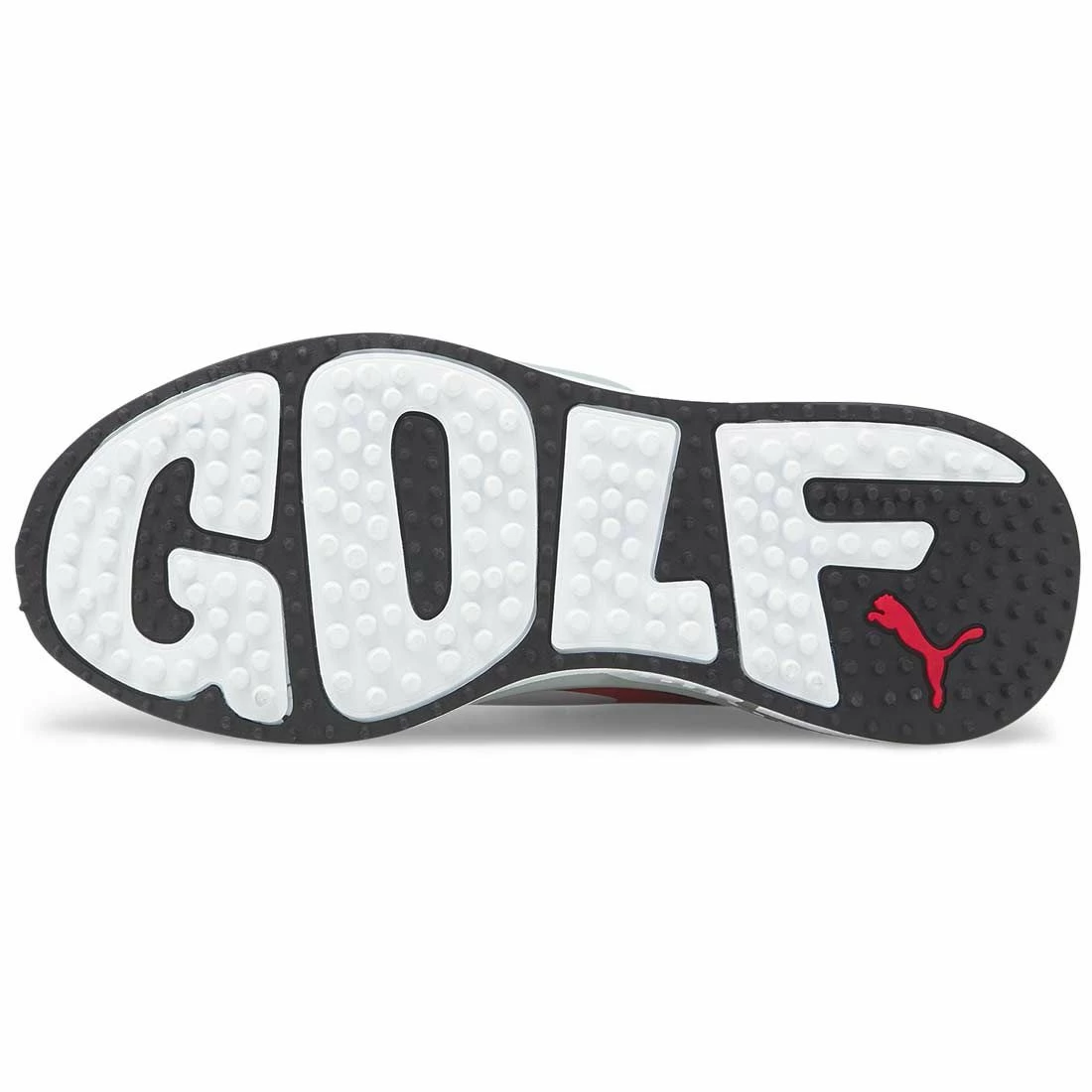 Puma GS-Fast Golf Shoes White/High Rise/High Risk Red 2 Puma GS-Fast Golf Shoes White/High Rise/High Risk Red - Image 2