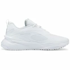 Puma GS-Fast Golf Shoes White/White -Shoes Popular Store puma gs fast golf shoes white white 376357 05 profile2 itempicture