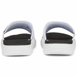 Puma GS-Softride Slide Volition Slides White -Shoes Popular Store puma gs softride slide volition slides white 378339 01 heel itempicture
