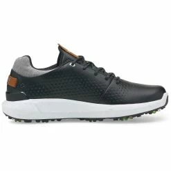 Puma Ignite Articulate Leather Golf Shoes Black -Shoes Popular Store puma ignite articulate leather golf shoes black 376155 02 profile2 itempicture