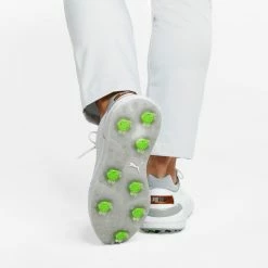 Puma Ignite Articulate Leather Golf Shoes White -Shoes Popular Store puma ignite articulate leather golf shoes white 376155 01 mod2 itempicture