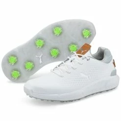 Puma Ignite Articulate Leather Golf Shoes White -Shoes Popular Store puma ignite articulate leather golf shoes white 376155 01 pair itempicture