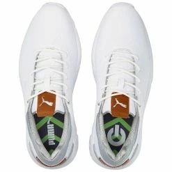 Puma Ignite Articulate Leather Golf Shoes White -Shoes Popular Store puma ignite articulate leather golf shoes white 376155 01 top itempicture