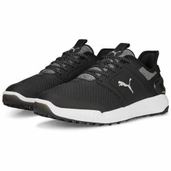 Puma Ignite Elevate Golf Shoes Black/Silver 10 Puma Ignite Elevate Golf Shoes Black/Silver -Shoes Popular Store puma ignite elevate golf shoes black silver 376077 02 pair itempicture