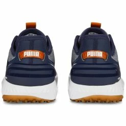 Puma Ignite Elevate Golf Shoes Navy/Silver -Shoes Popular Store puma ignite elevate golf shoes navy silver 376077 05 heel itempicture