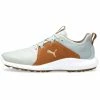 Puma Ignite Fasten8 Crafted Golf Shoes High Rise/Gold/Leather Brown