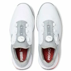 Puma Proadapt Alphacat Disc Golf Shoes White/High Rise -Shoes Popular Store puma proadapt alphacat disc golf shoes white high rise top itempicture