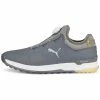Puma Proadapt Alphacat Disc Golf Shoes Quiet Shade/Silver/Yellow Sizzle
